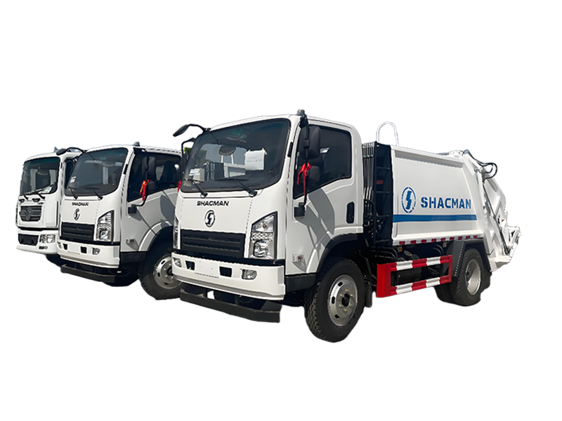 6CBM SHACMAN мусорный компактор грузовик