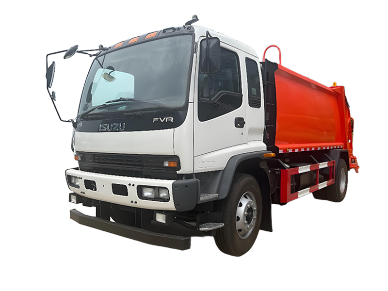 4x2 ISUZU мусорный компактор грузовик