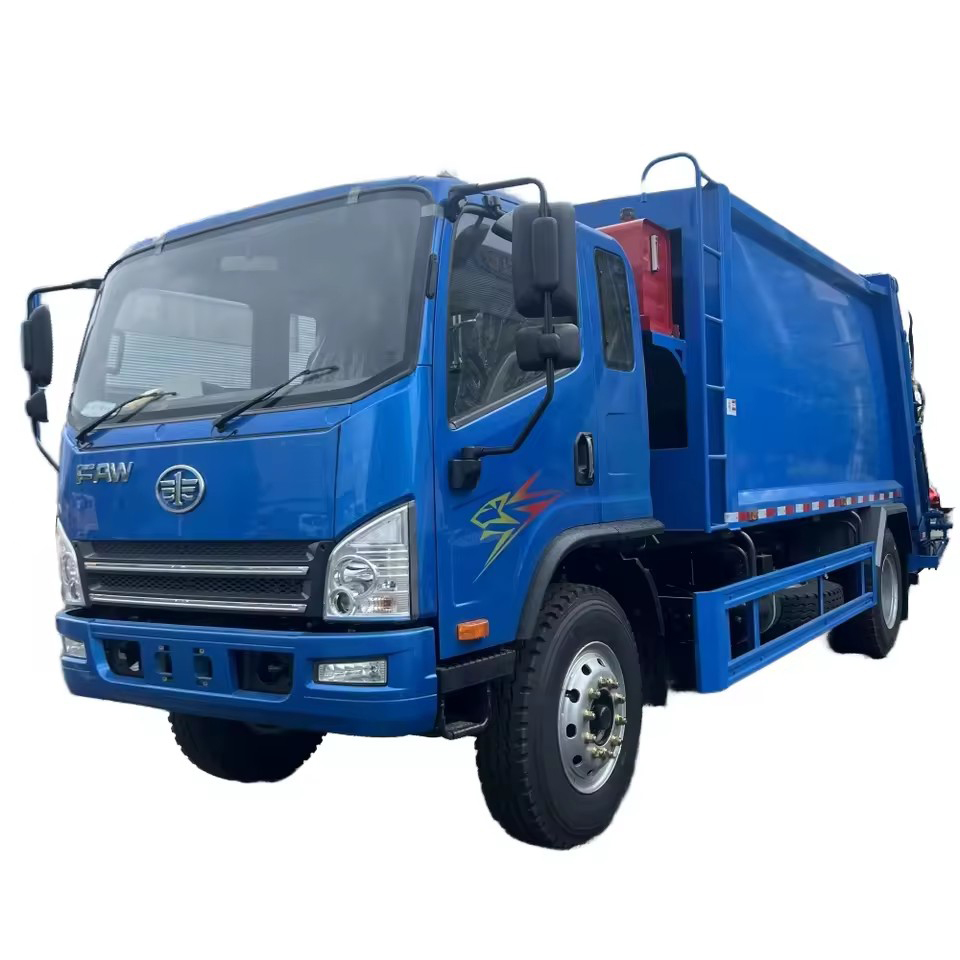 Самый продаваемый Jiefang FAW сжатый грузовик для обработки мусора 4x2 дизельный EU5 ручной компакто