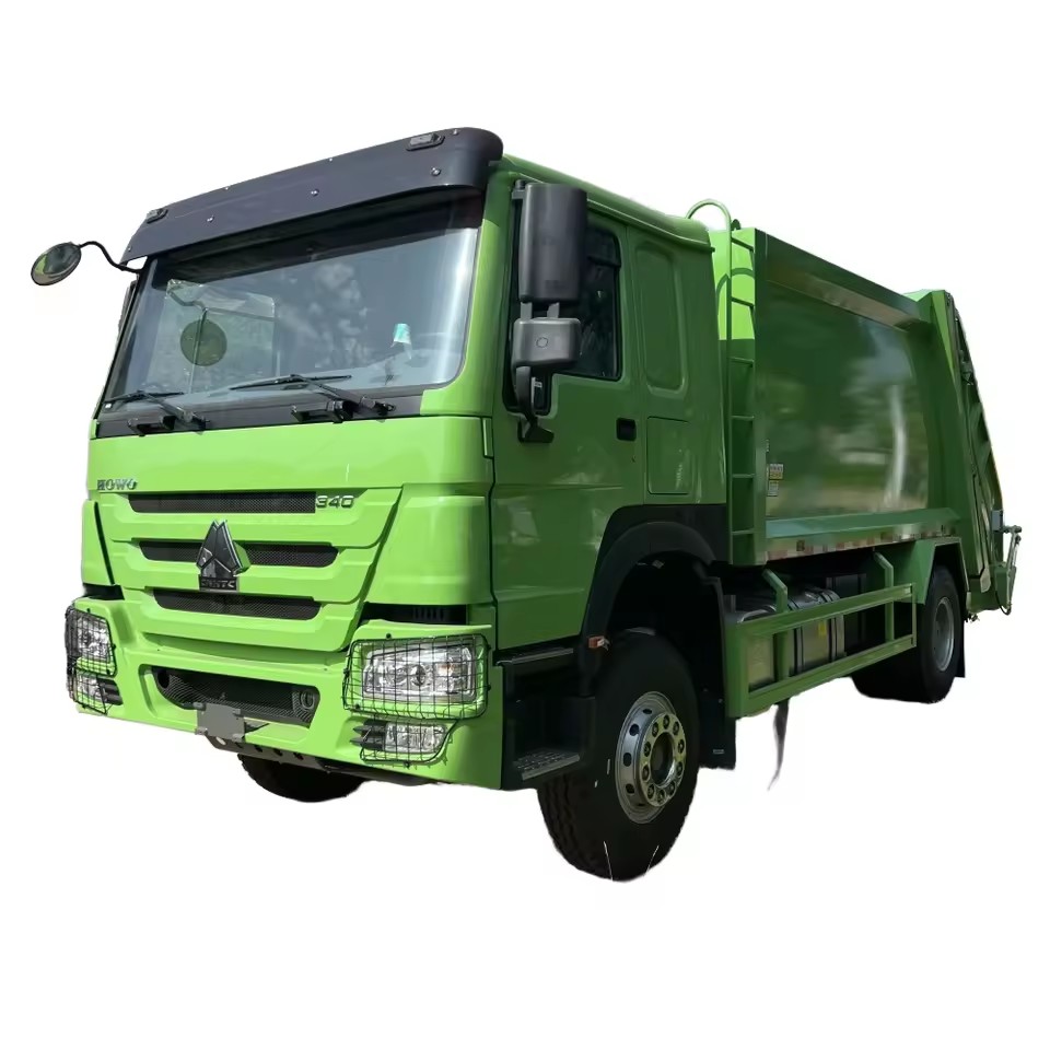 Дизельный двигатель грузовика компактора мусора заднего погрузчика Sinotruk 4x2, ручная коробка пере