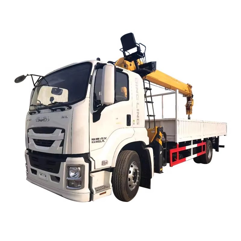 1SUZU GIGA 10Ton грузовик установленный кран гидравлический кран для подъема веса