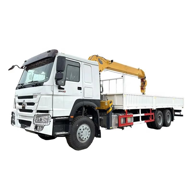 Sinotruk Howo 10 тонны телескопический бум кран установленный грузовик 6x4 грузовик кран для продажи