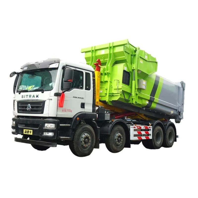 Sinotruk Sitrak 20 тонн 25 тонн крюк подъема мусорный грузовик 8x4 тяжелый рулон от мусорного грузов