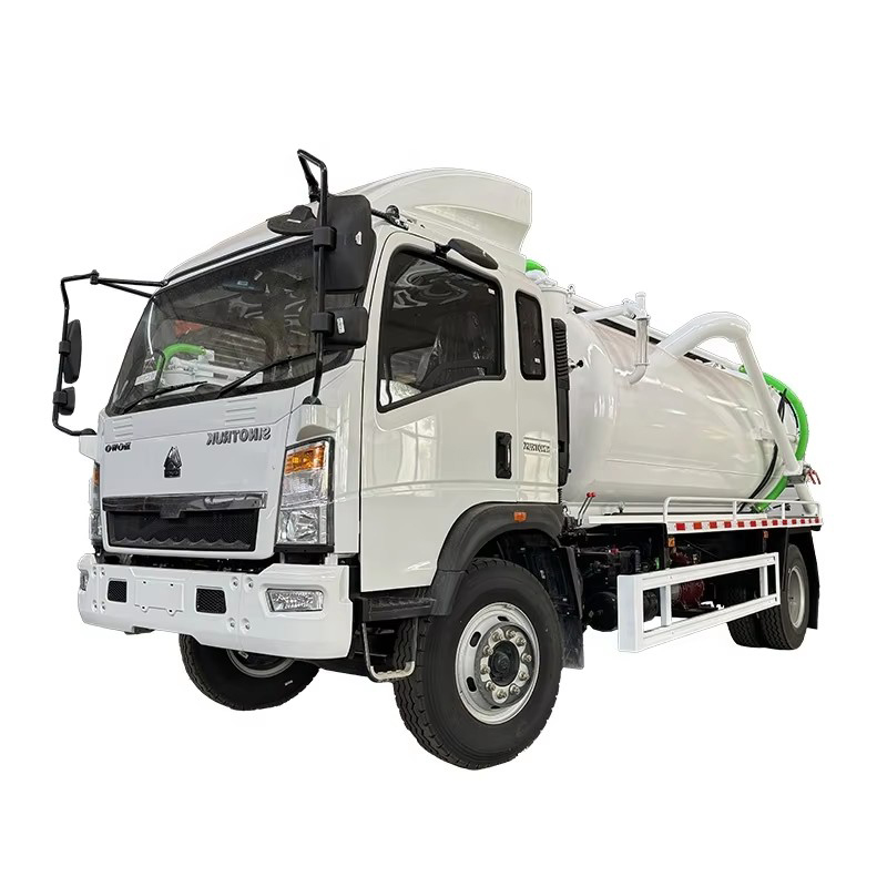 Sinotruk Howo 5000L канализационный всасывающий грузовик 4x2 высокого давления вакуумный канализацио