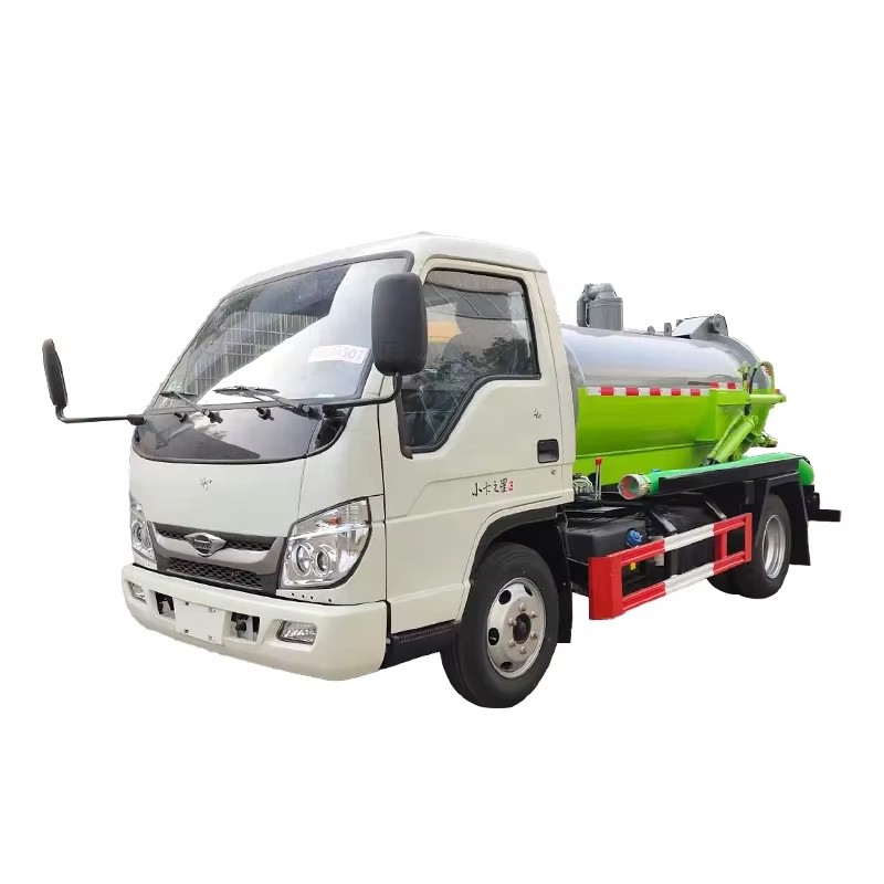Foton 3000L сточные воды всасывания грузовик 4x2 вакуумный септический фекальное всасывание чистки т