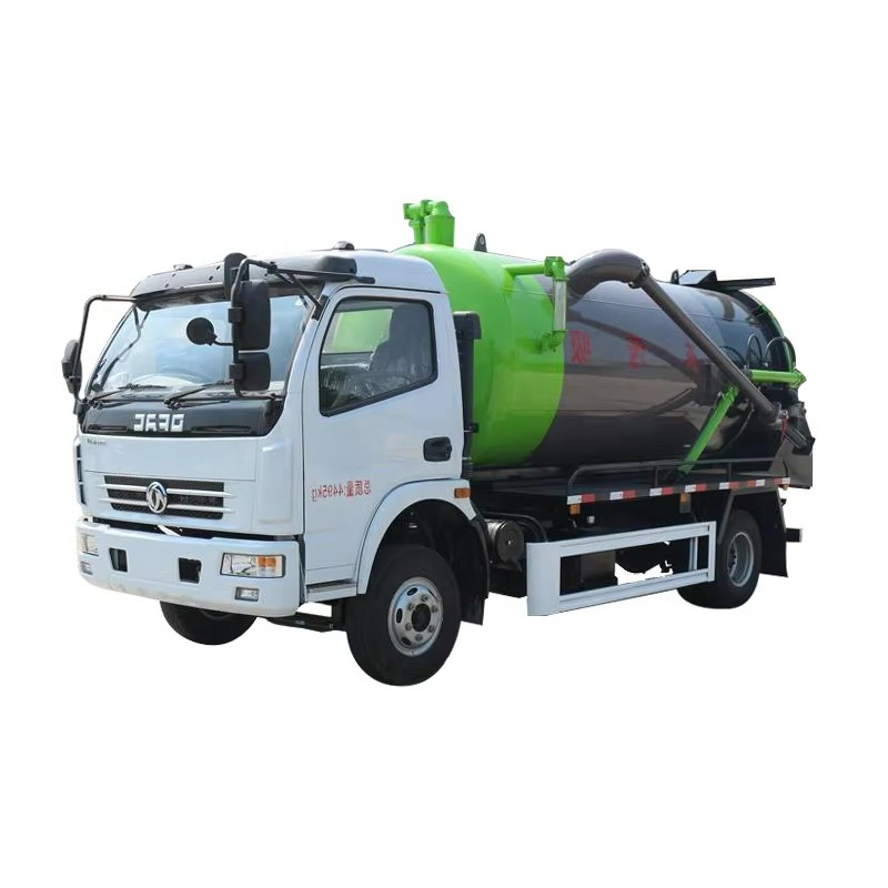 Dongfeng 8 CBM канализационный всасывающий грузовик 4x2 септический фекальный вакуумный канализацион