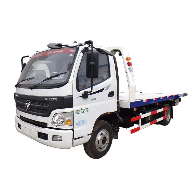 Foton 5 тонн плоскокроватной платформы Wrecker буксирующий грузовик 4x2 Road Wrecker Truck для прода