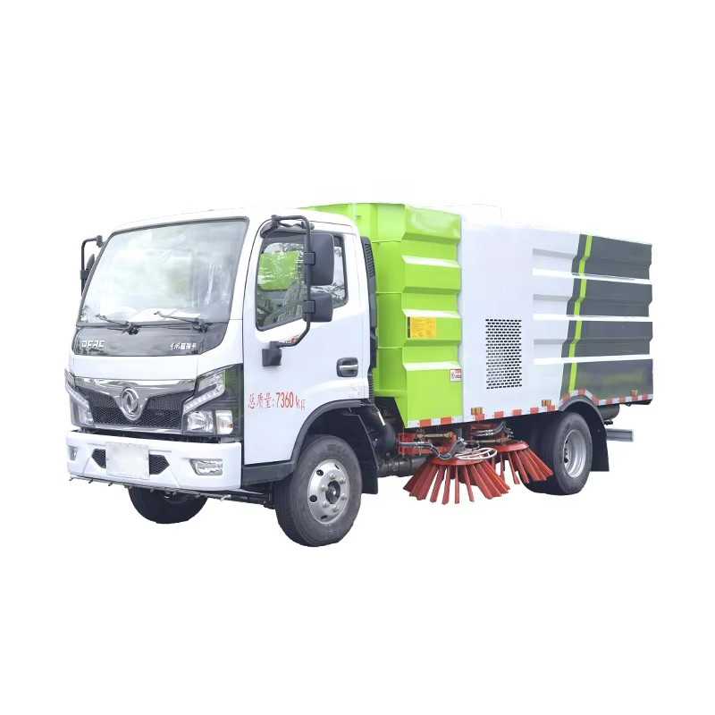 Dongfeng 4000L городской улицы чистки грузовика вакуумный дорожный чистильник грузовик для взлетно-п