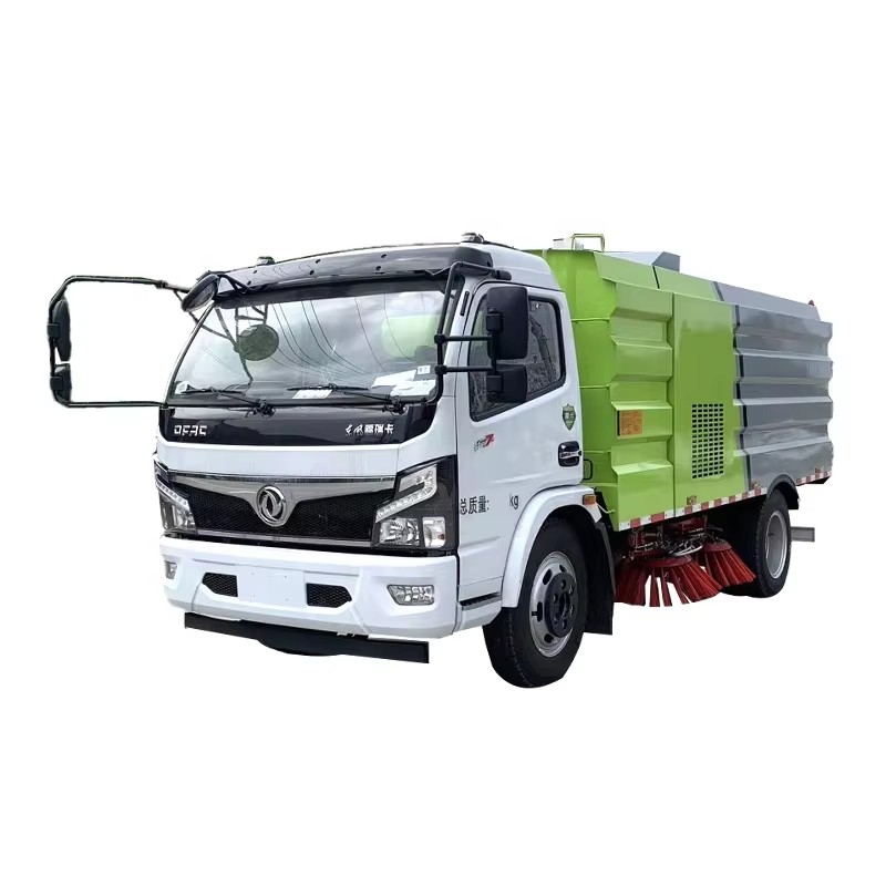 Фабрика прямой продажи Dongfeng вакуумный дорожный чистильник грузовик 6000L уличной чистки стиральн