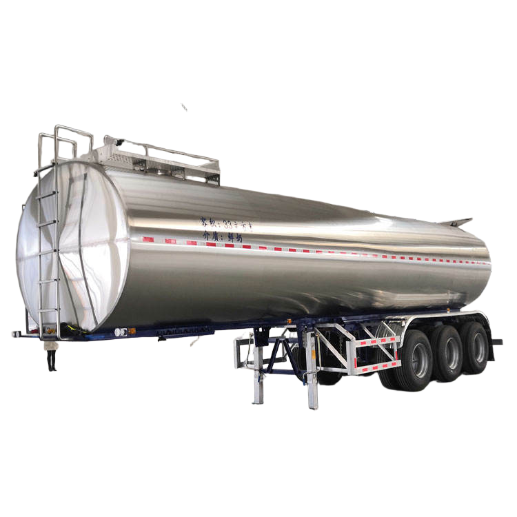 НОВЫЙ 35-50кубические метры Нержавеющей стали Молочный резервуар Semitrailer грузовик с жидкой пищев