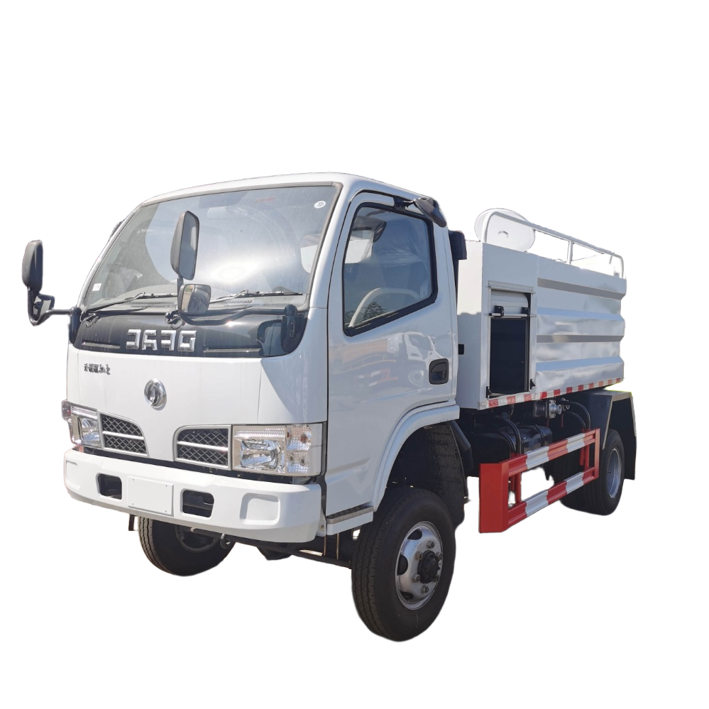Новый Dongfeng 4 * 4 5 кубических метров высокого давления канализации промывание чистки транспортно