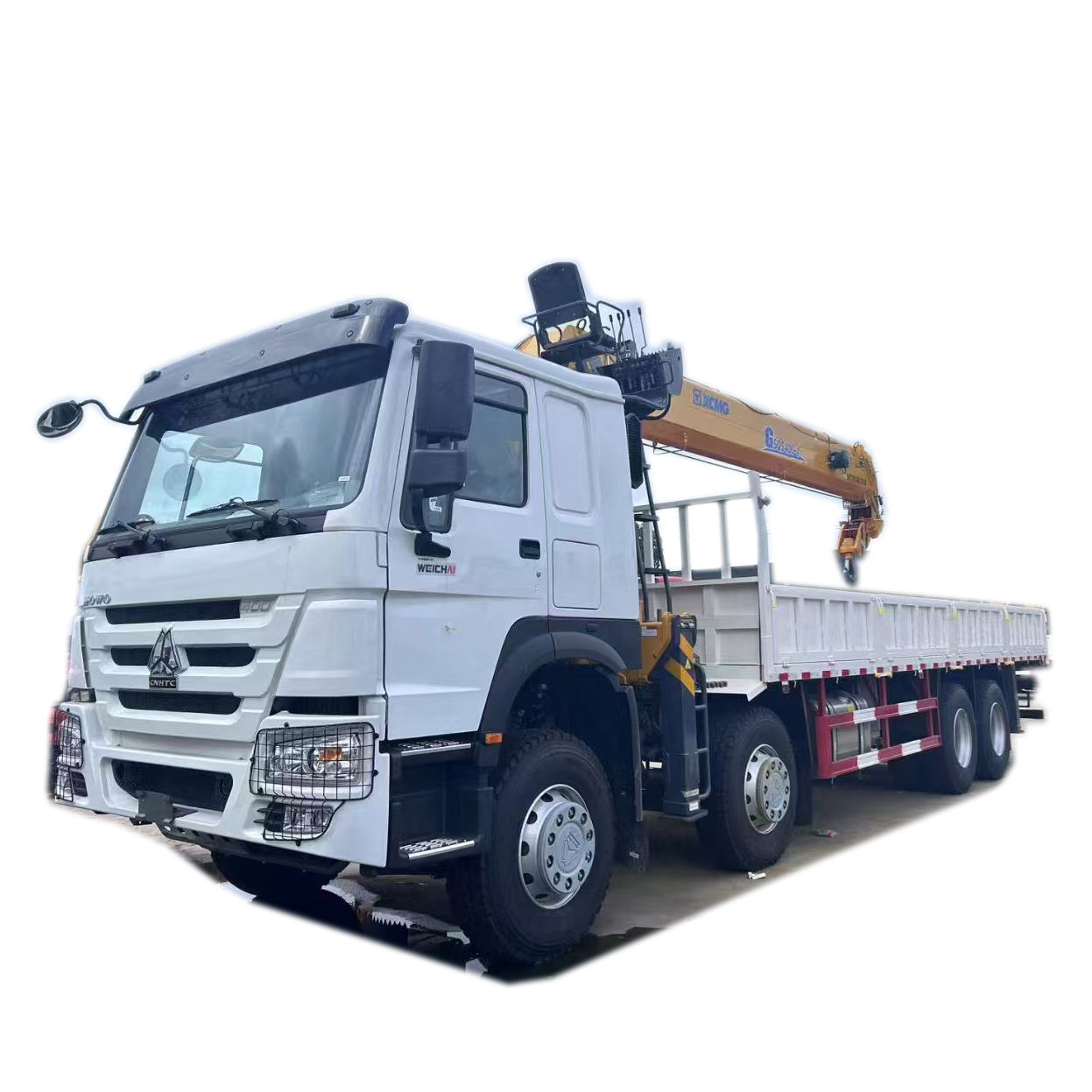 Автомобильный грузовой автомобиль крана HOWO SINOTRUK 16T 20T 25T с складной бумой прямой бумой