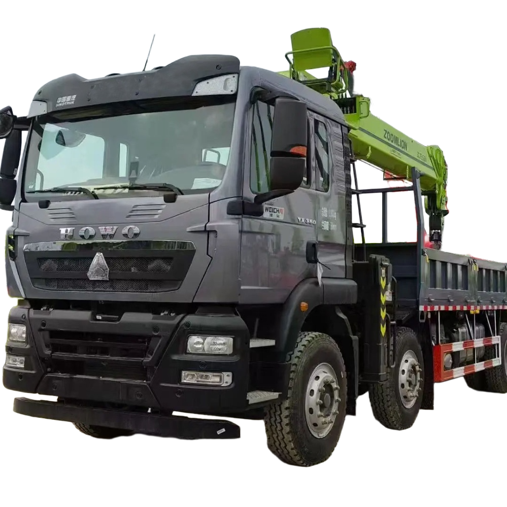 Мобильный кран Sinotruk Howo 8x4 14 тонн телескопический колыжковый бум с высокой эффективностью под