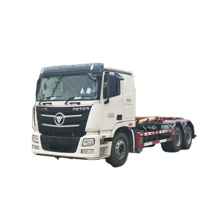 Foton Auman 6 * 4 Новый подгонянный крюк подъема мусорный грузовик