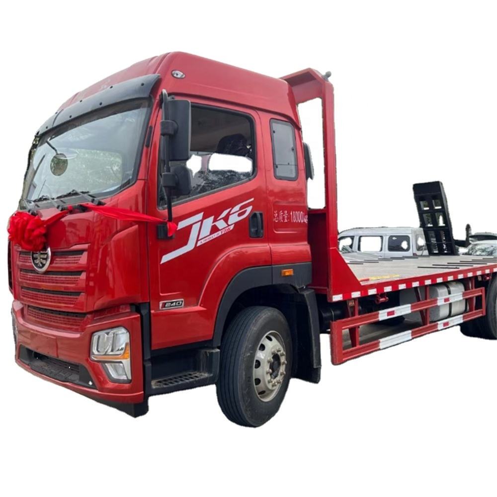 Китай Оригинальная фабрика продажи FAW 4x2 дизельный плоскокроватный буксирующий средний грузовик