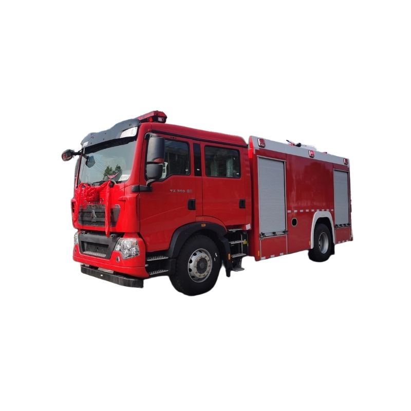 Пожарная машина 8000L/8 кубических метров бака воды Sinotruk HOWO Пожарная машина