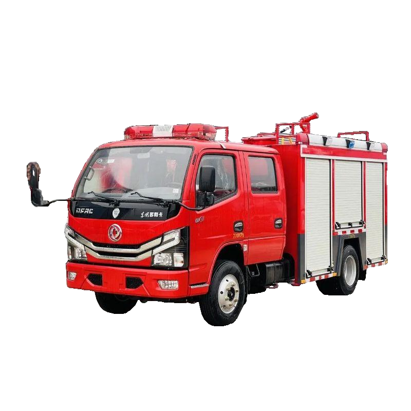 Тип экспорта Легкий пожарный автомобиль Dongfeng 2,5 кубический метр пожарного тушения воды бак пожа
