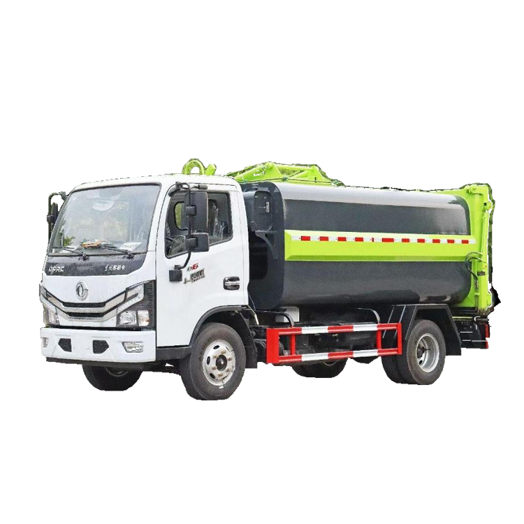 Dongfeng D6 небольшой городской город сообщество мусора сбора транспорта 5-кубический-метр боковый в