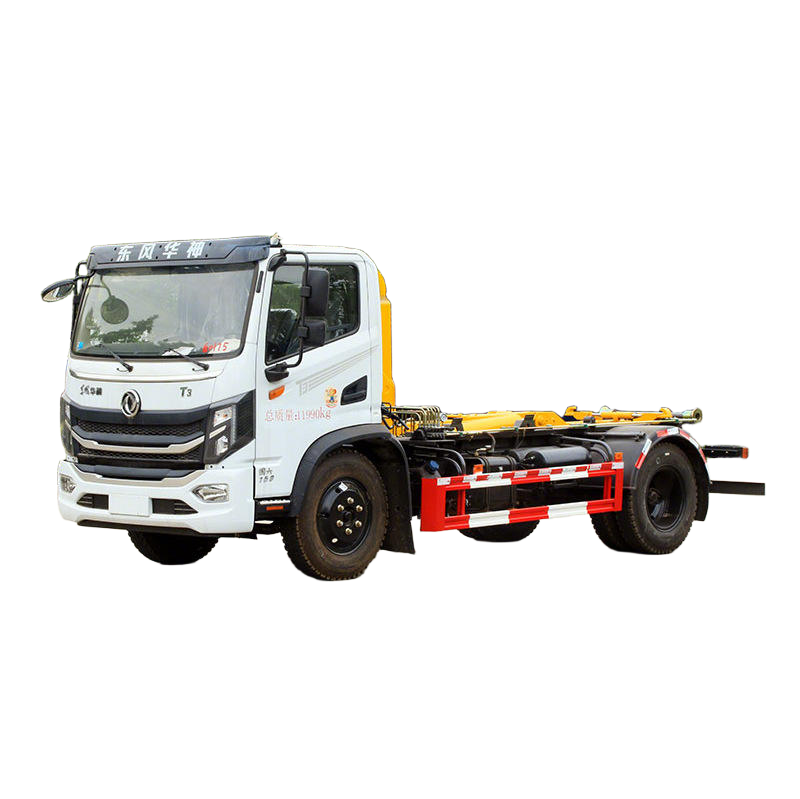Dongfeng Малый Furui Ka Синяя пластина строительный грузовик 5-6 кубических метров задний погрузчик 