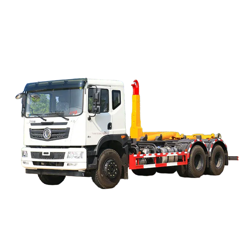 Dongfeng высокая эффективность 14-квадратный крюк рука мусорный грузовик 4x2/4x4 приводные колеса ру
