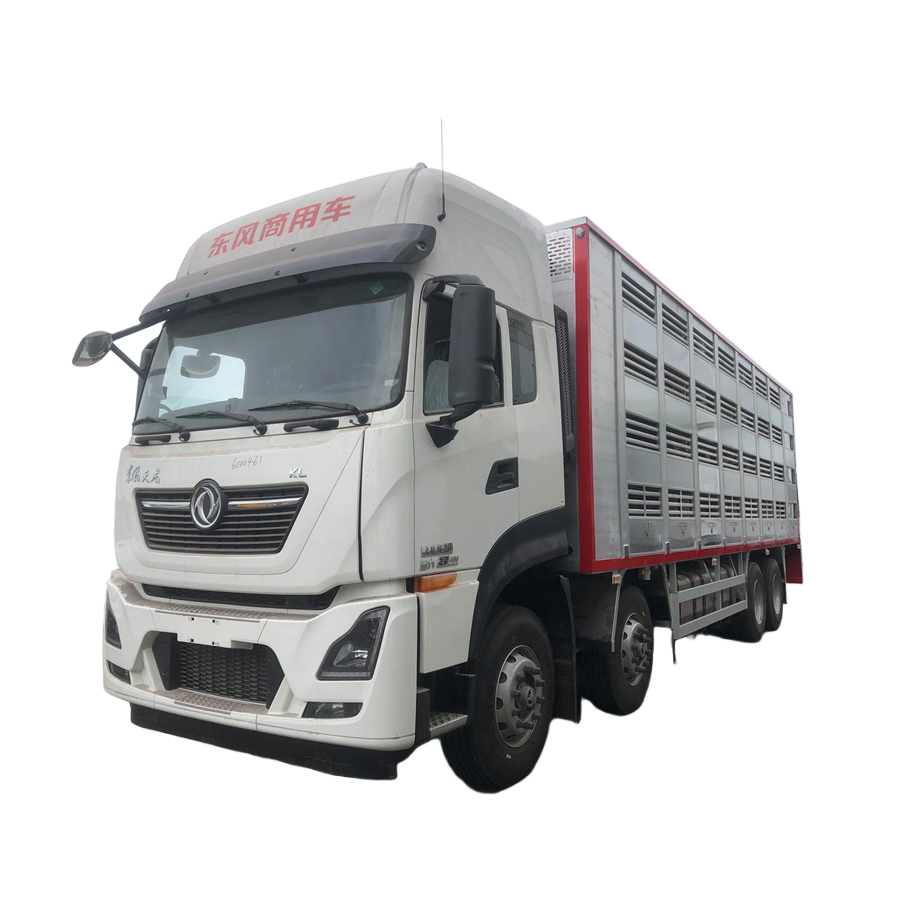 Dongfeng Tianlong 4-осное 8-колесное транспортное средство для животноводства