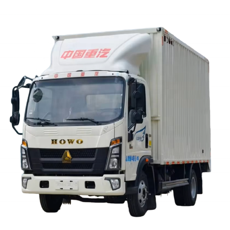 Howo 4X2 Новый дизельный грузовой автомобиль коробки 6 тонн для доставки розничных товаров Правое ру