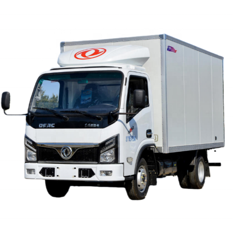 Коробка грузовой фургон Dongfeng 4X2 дизельный автоматический чисто новый Евро III грузоподъемность 