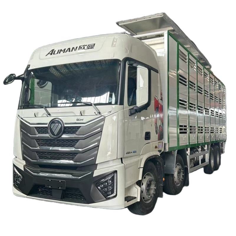 FOTON 8 * 4 Свиная транспортный грузовик животноводство перевозка трейлера алюминиевого сплава живот