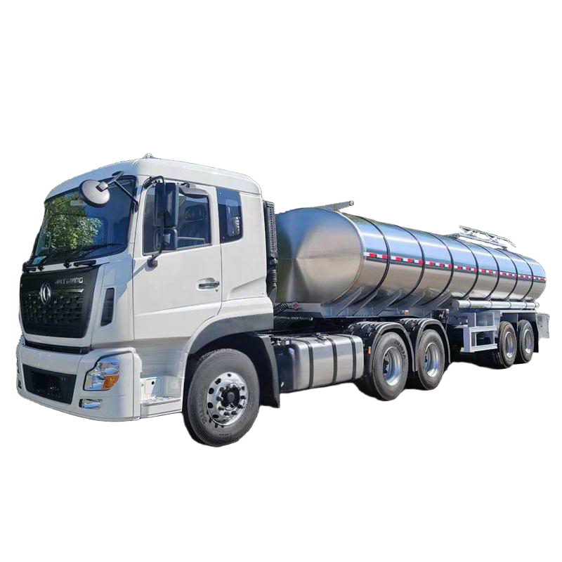 2-осный свежее молоко транспорт полуприцеп 28m&sup3;milk грузовик 28000L нержавеющей стали молоко та