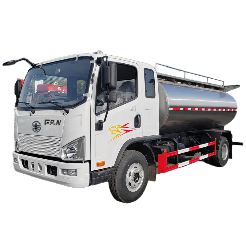 Новый грузовик молока FAW 4X2 10000L грузовик молока 10m&sup3; Цена грузовика передачи свежего молок