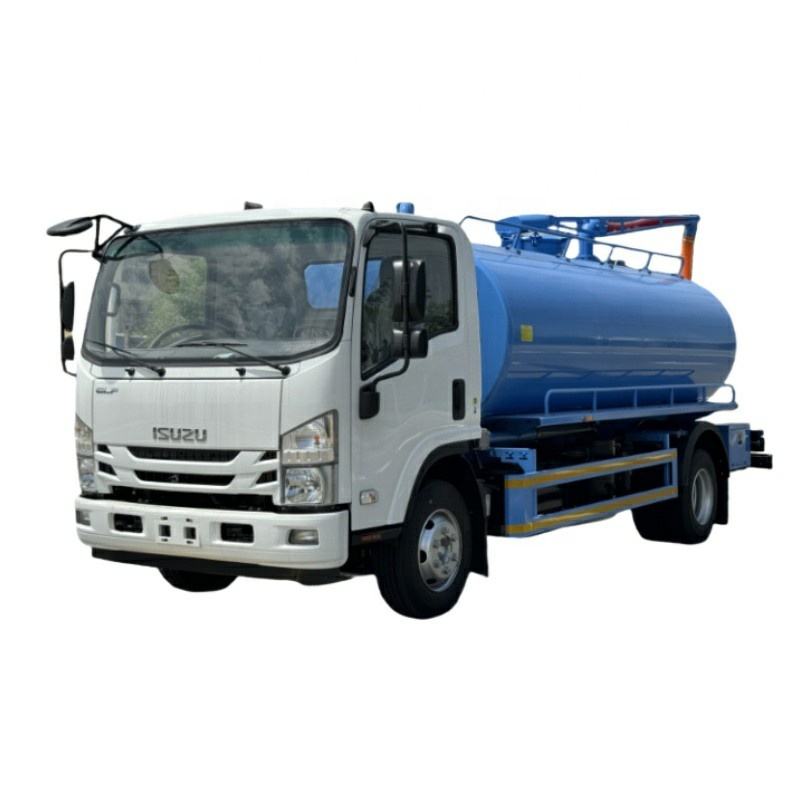 Дешевая цена 1suzu 5cbm 5000l вакуумный сточные воды всасывания грузовик 4x2 фекального шлама чистки