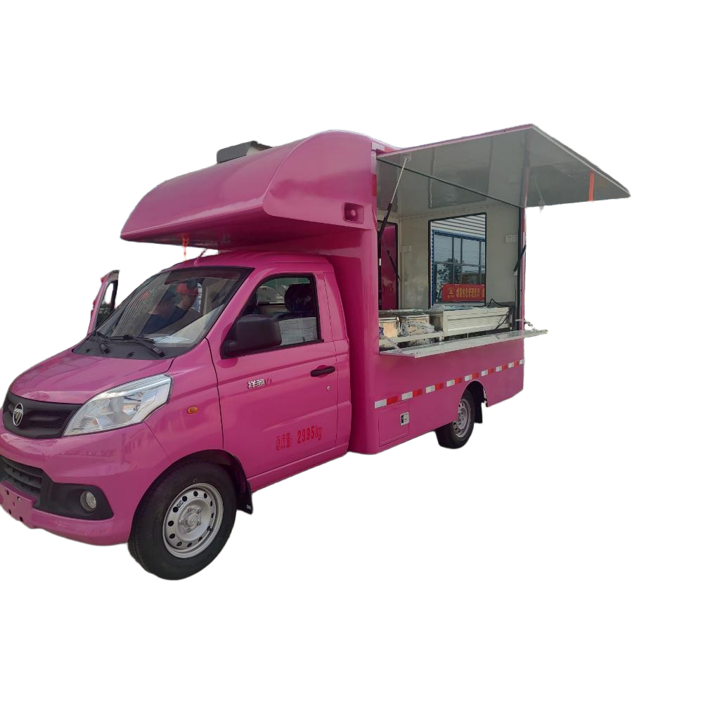 Foton Truck Food Mini Mobile Food Cart Trailer Mobile Пицца Food Truck с оборудованием для продажи