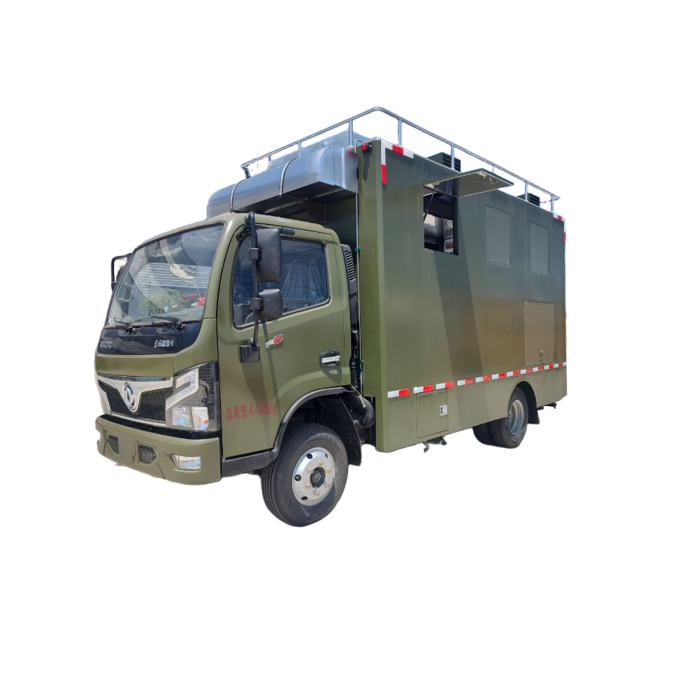 Dongfeng Mobile Kitchen Fast Food Cart Pizza Taco Food Trailer BBQ Food Truck для продажи