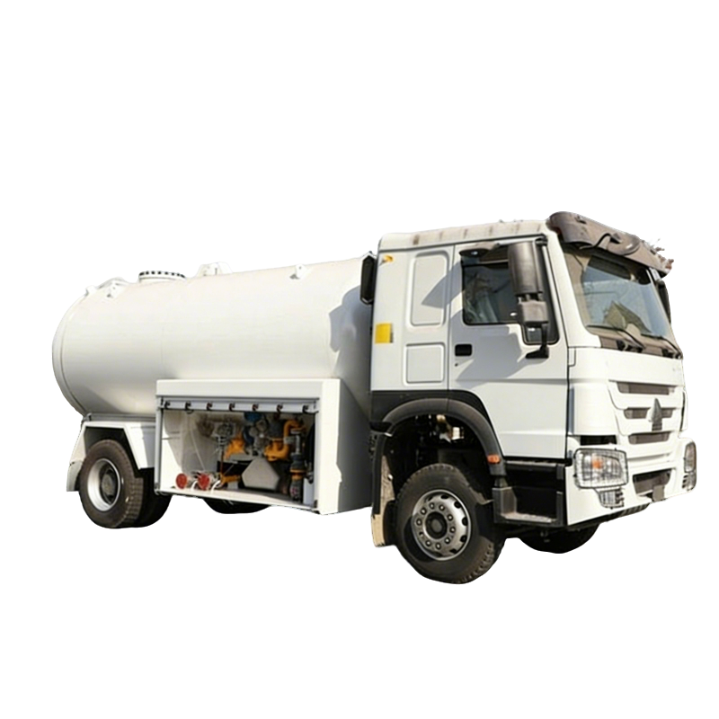 HOWO 8Tons грузовик массового расходомера СНГ Bobtail