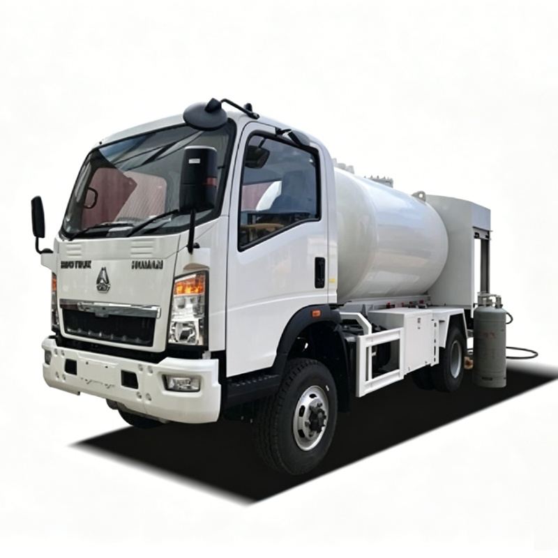 4X4 Off Road СНГ газовый цилиндр BottlingTruck 5000L