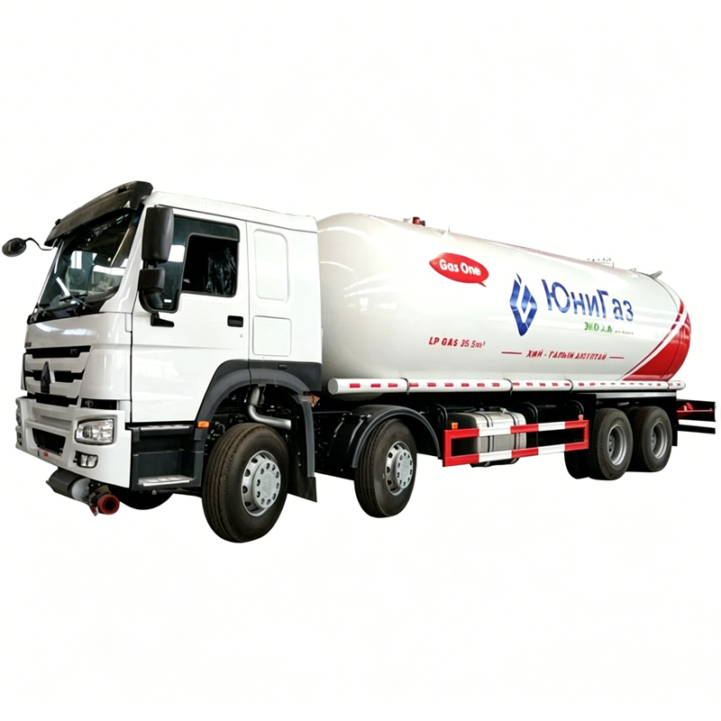 Howo 8X4 15MT 15Tons СНГ BobtailTruck