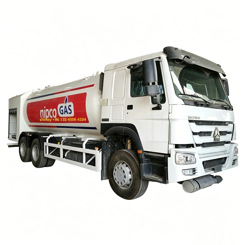Howo 10-колесный 24000L пропан TankTruck