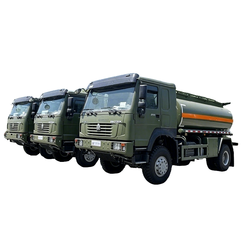 HOWO 4x4 Off Road 15000L Fuel BowserRefueling Tank Truck