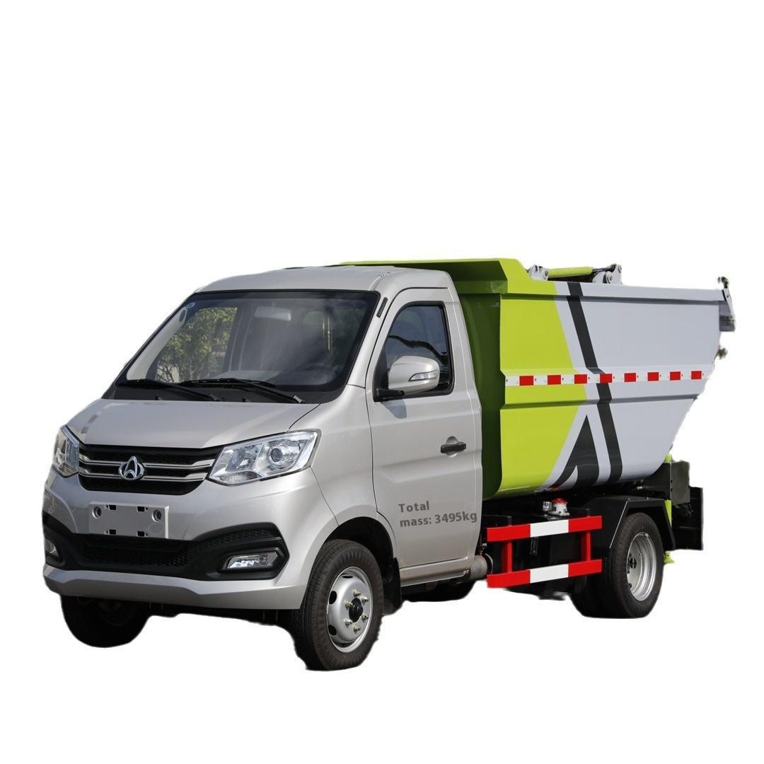 Changan прямой производитель самовыгрузка дизельного мусорного грузовика без утечки заднего крюка Ру